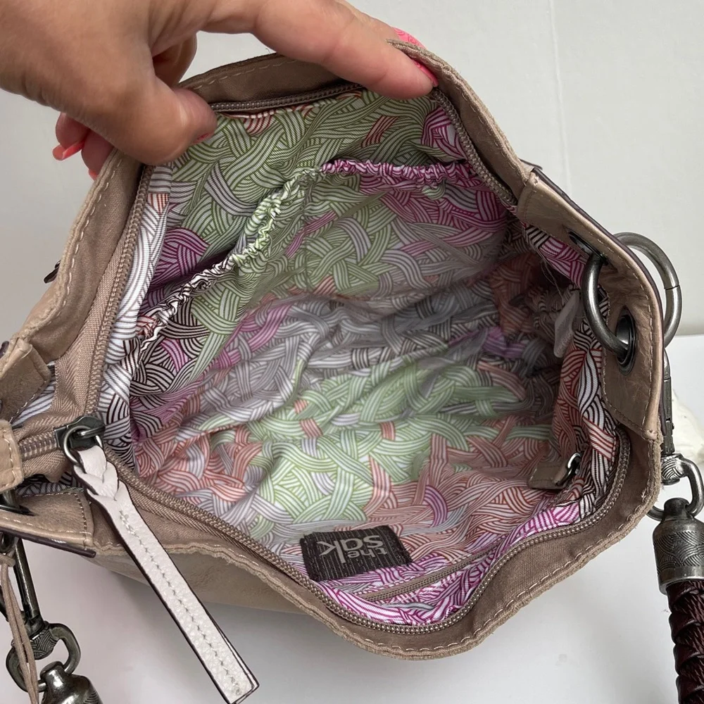 The Sak Genuine Leather Shoulder Bag